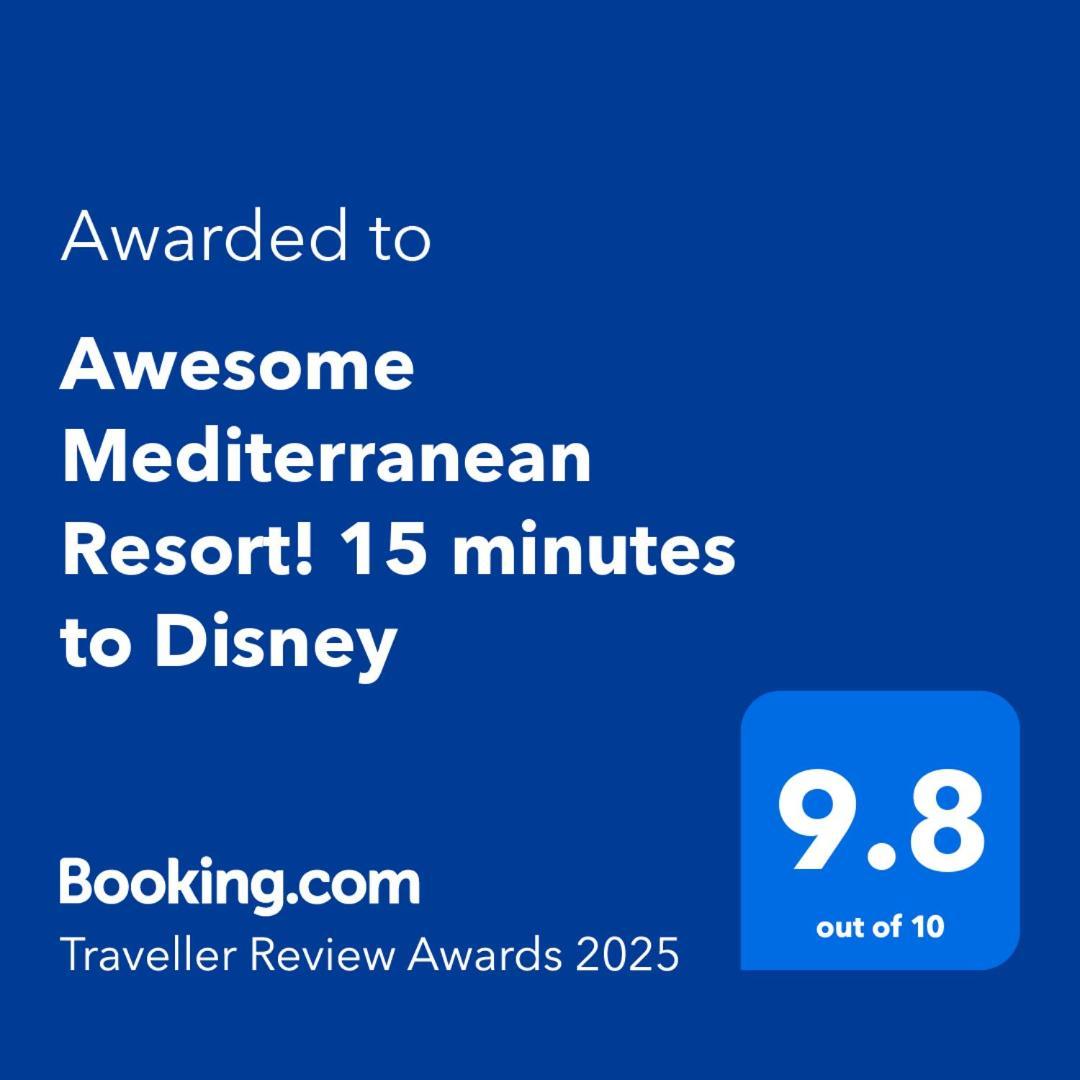Awesome Mediterranean Resort! 15 Minutes To Disney Кисими Екстериор снимка